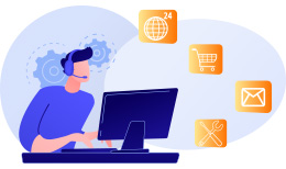 آسانک با پشتیبانی حرفه‌ای و همه‌جانبه همراه مشتریان و نمایندگان است